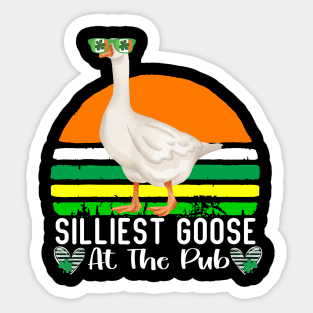 Silliest Goose At The Pub Sticker